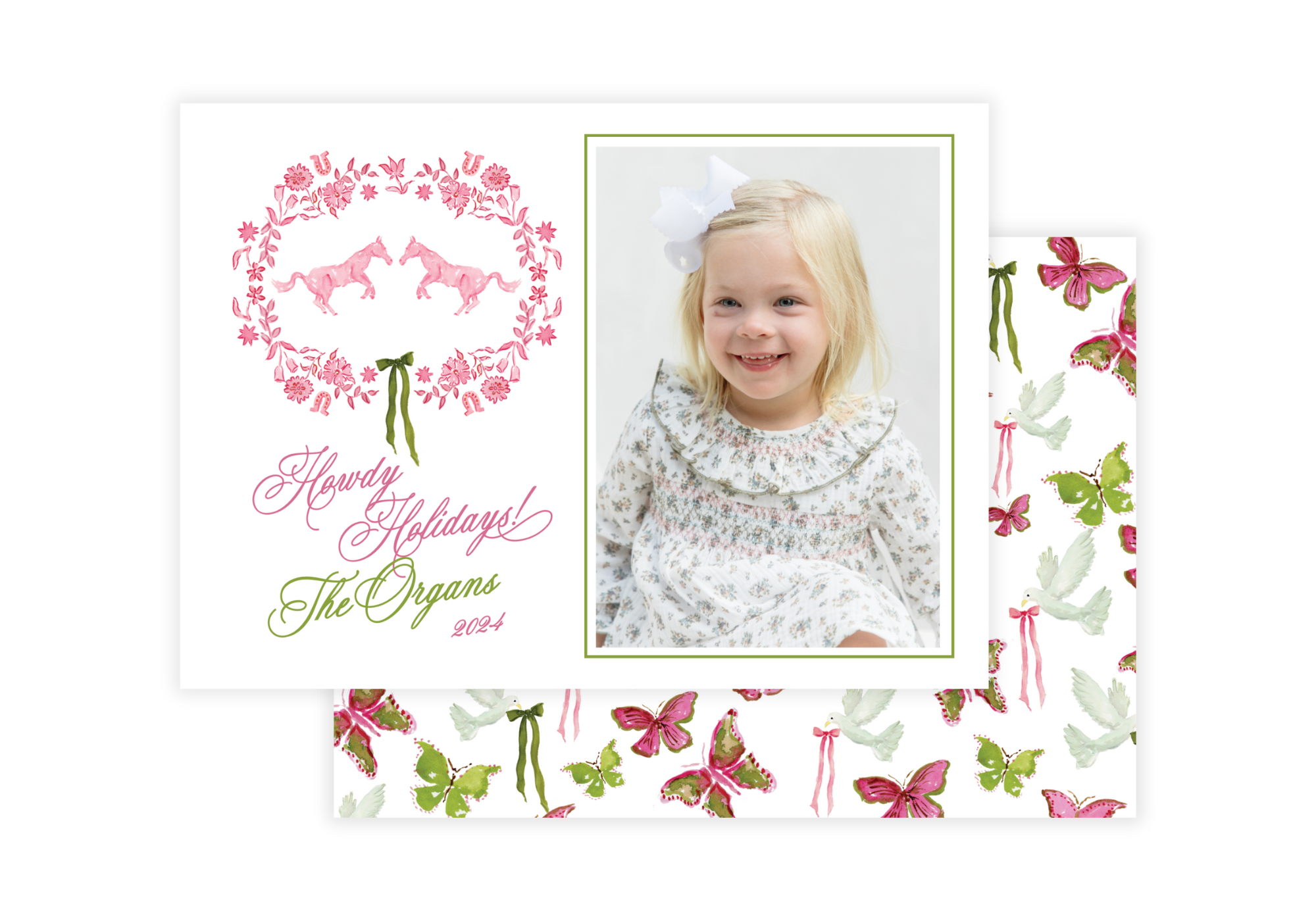 Petite Paloma Holiday Card