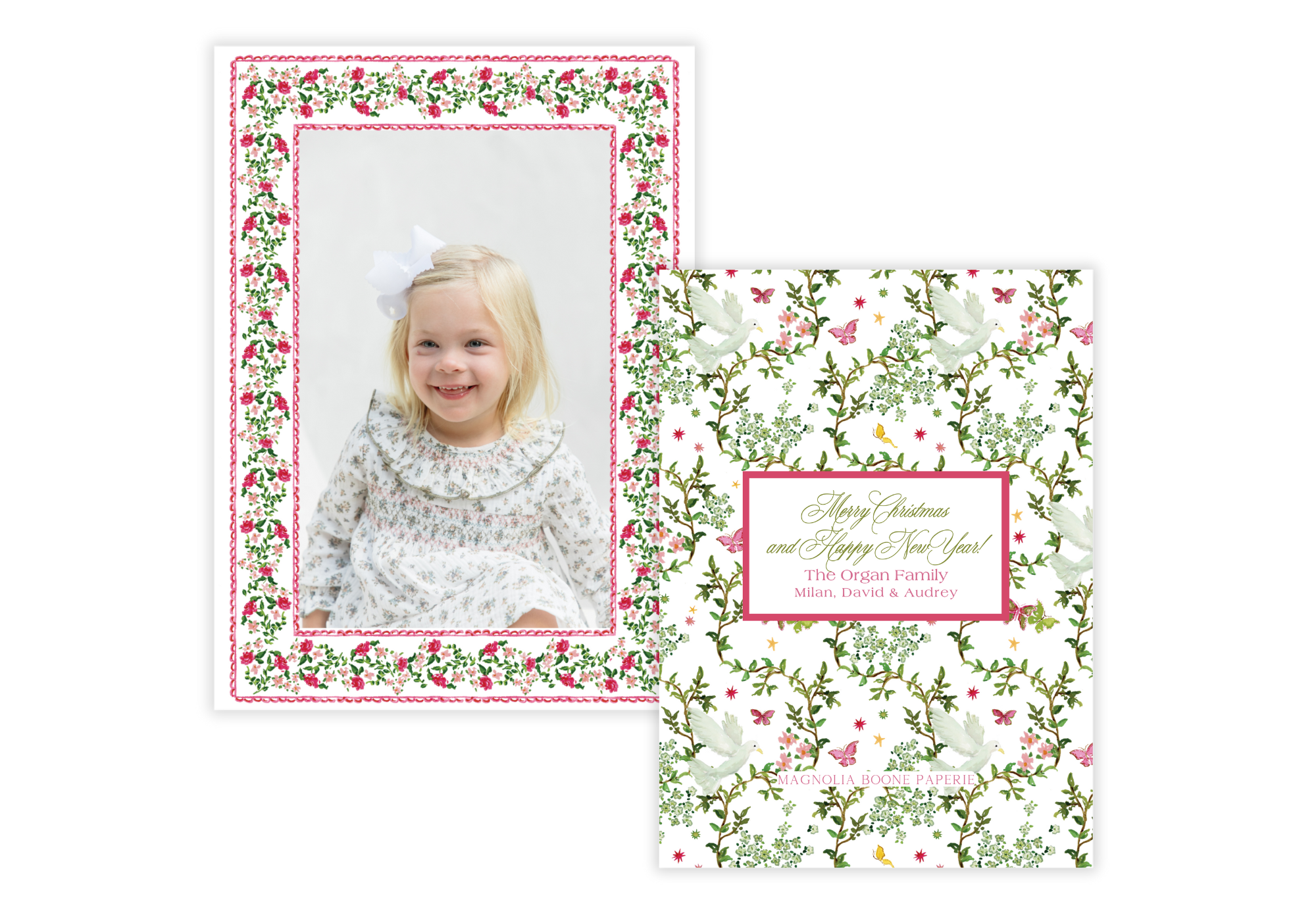 Petite Paloma Holiday Card