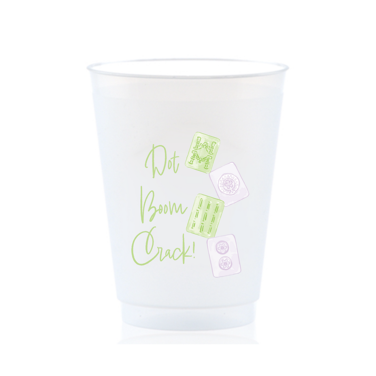 Sip Mahjong Foam Cups 16 oz Cups < Busy Bee Gift & Stationery